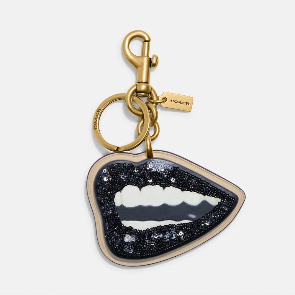COACH X TOM WESSELMANN LIPS BAG CHARM